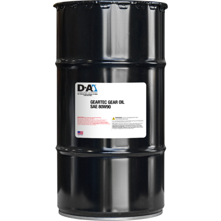D-A LUBRICANT CO D-A GearTec Gear Oil SAE 80W90 - 120 Lb Qtr Drum 14106LB
